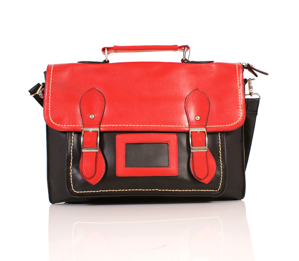 (image for) JBPS46 RED-BLACK WITH HANDLE - J148